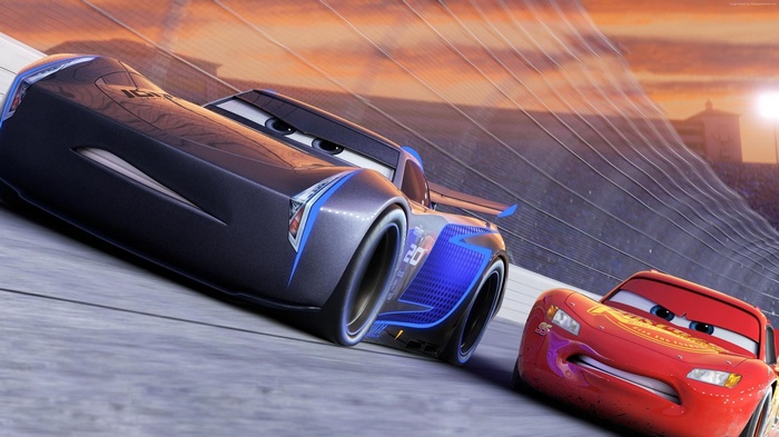 poster, Lightning McQueen, Cars 3, 4k