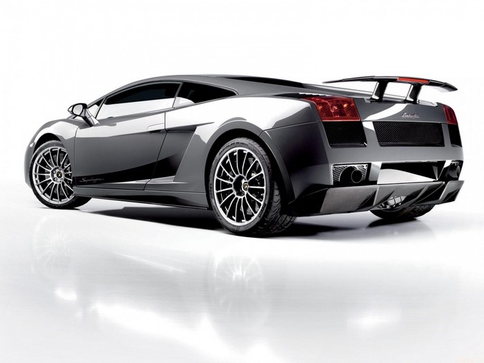 Lamborghini Gallardo Super Trofeo Stradale rear view
