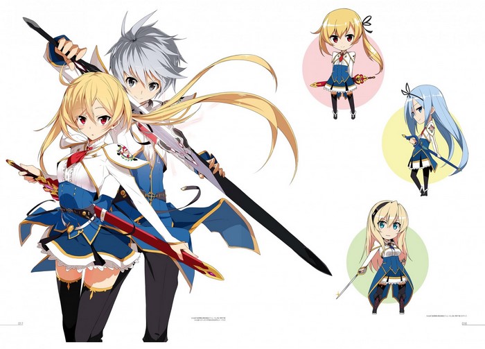 Lisesharte Atismata and Krulcifer Einfolk from Saijaku Muhai no Bahamut