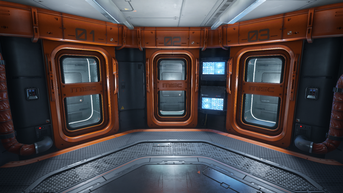 Interior of a MISC Starfarer spaceship