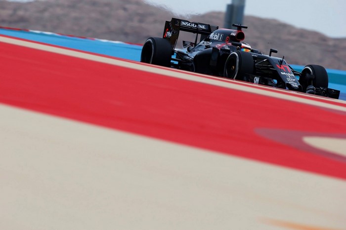 McLaren Formula 1 car on a race track