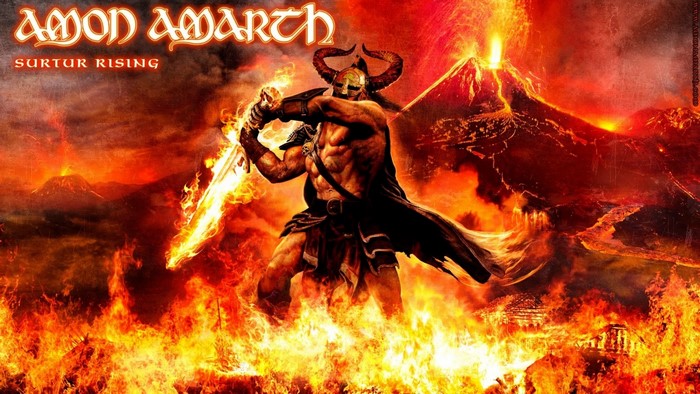 Amon Amarth Surtur Rising album cover