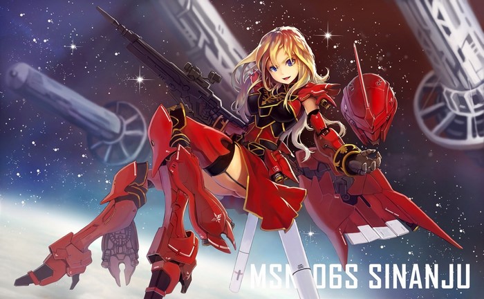 MSN-06S Sinanju from Gundam