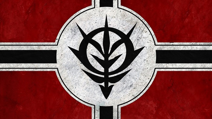 Principality of Zeon flag from Gundam