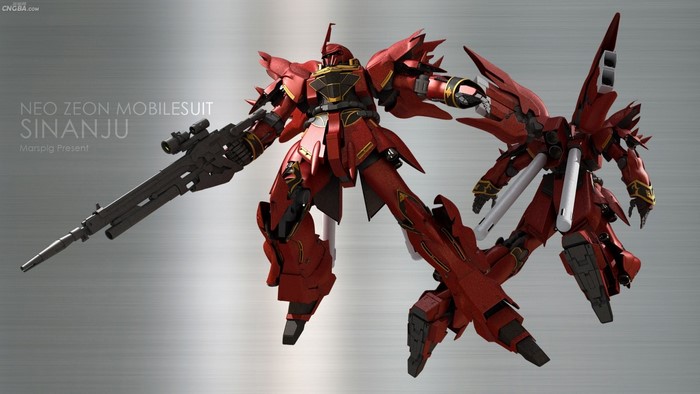 Neo Zeon Mobile Suit Sinanju