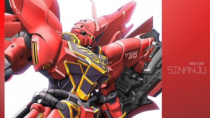 MSN-06S Sinanju Gundam anime mech