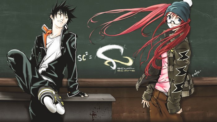 Minami Itsuki and Noyamano Ringo from Air Gear
