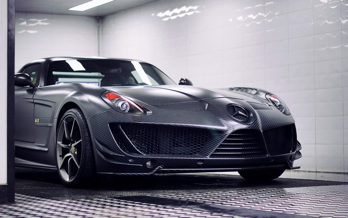 Carbon Fiber Mercedes-Benz SLS AMG Mansory