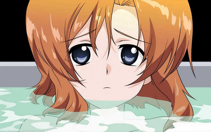 Ryuuguu Rena from Higurashi No Naku Koro Ni in water