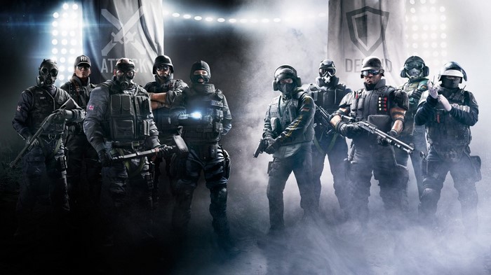 Rainbow Six Siege soldiers in tactical gear