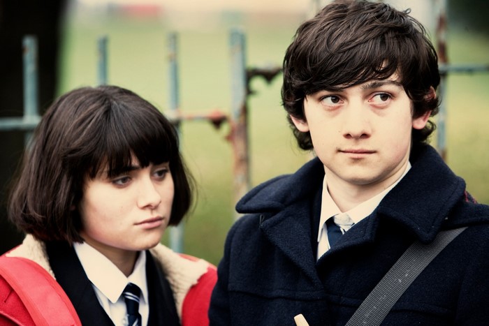 Oliver Tate and Jordana Bevan from Submarine