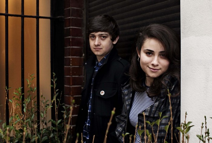 Yasmin Paige and Craig Roberts from Submarine movie