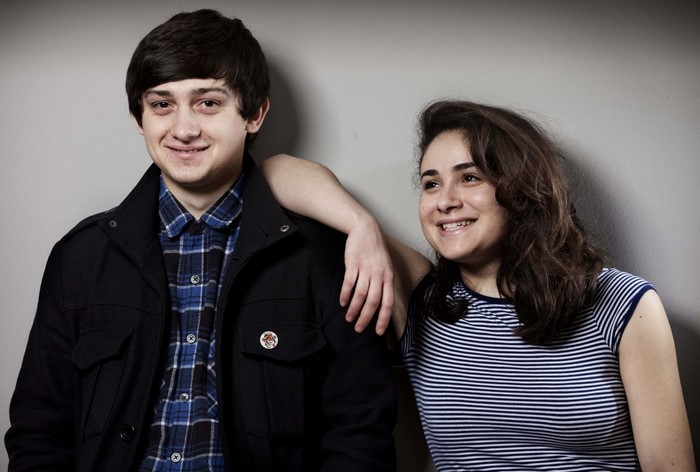 Yasmin Paige and Craig Roberts from Submarine