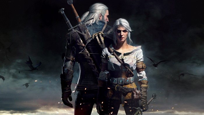 Geralt and Ciri from The Witcher 3: Wild Hunt