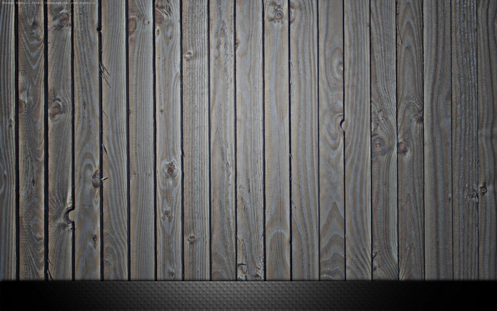 Wooden planks texture with a dotted metal base