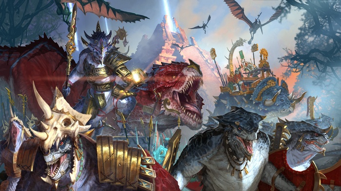 Total War: Warhammer II Lizardmen army
