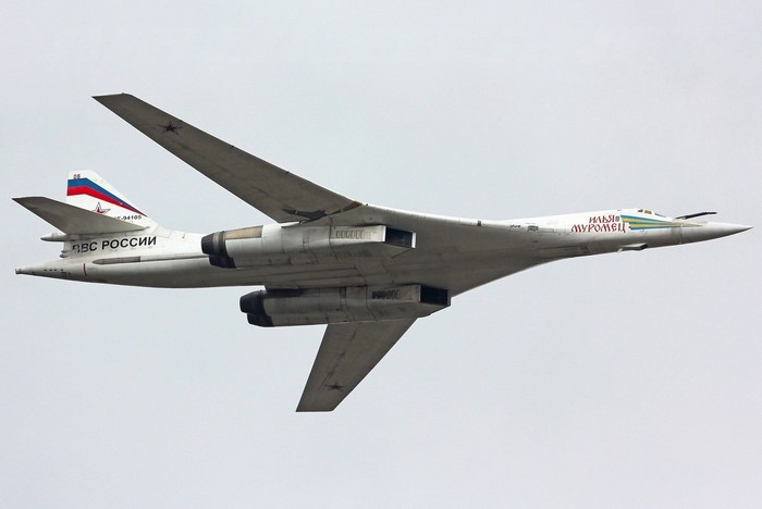 Tupolev Tu-160 "Ilya Muromets" bomber of the Russian Air Force