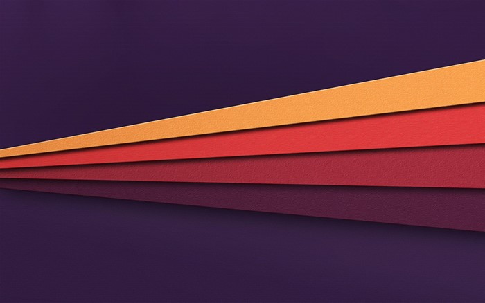 Abstract diagonal stripes in warm colors on purple background