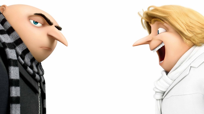 Dru and Gru from Despicable Me 3 4K