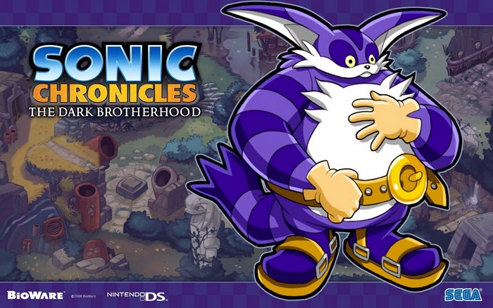 Big the Cat from Sonic Chronicles: The Dark Brotherhood