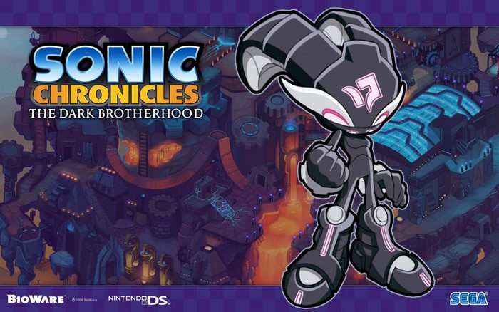 Shadow the Hedgehog from Sonic Chronicles: The Dark Brotherhood