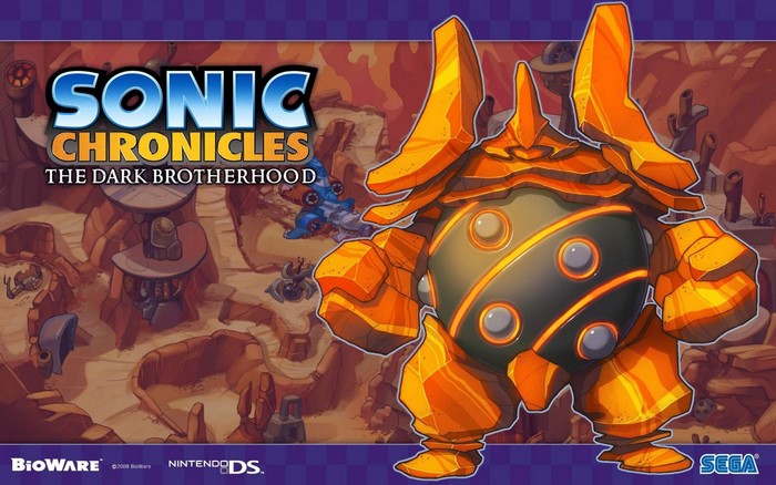 Sonic Chronicles The Dark Brotherhood game art