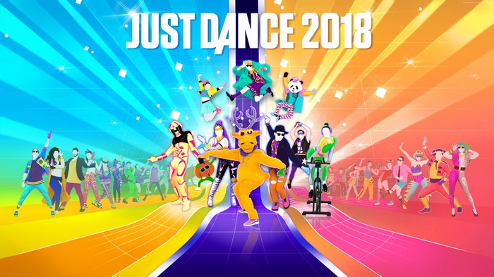 Just Dance 2018 promotional poster