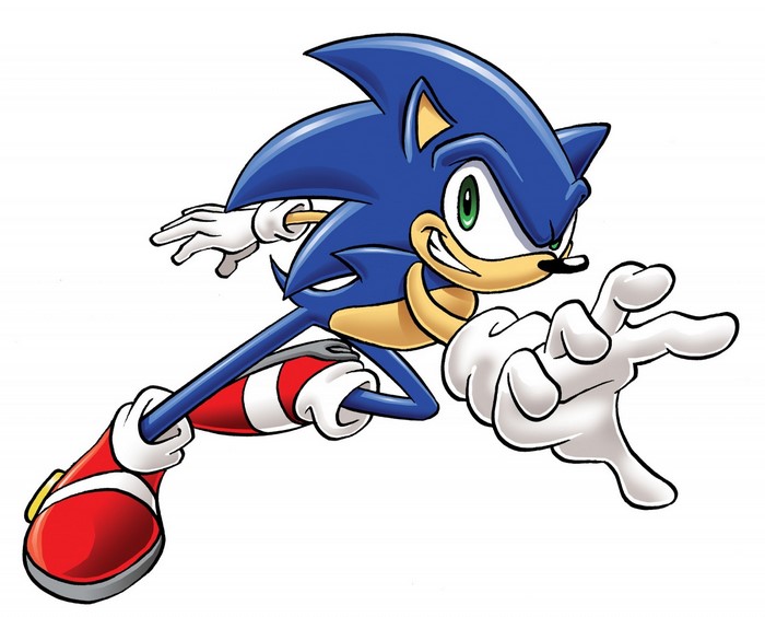 illustration, line art, cartoon, Sonic the Hedgehog, Sonic, clip art ...