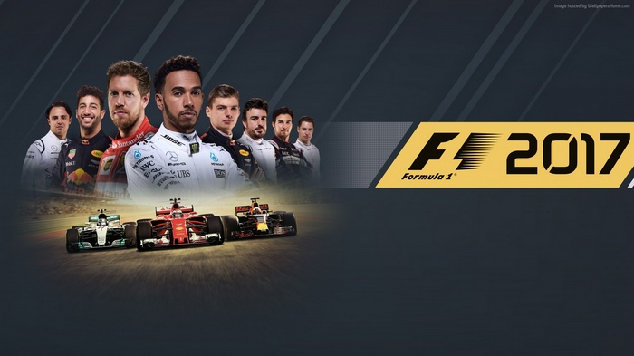 F1 2017 Formula 1 game poster