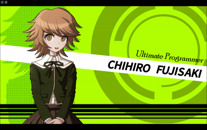 Chihiro Fujisaki from Danganronpa