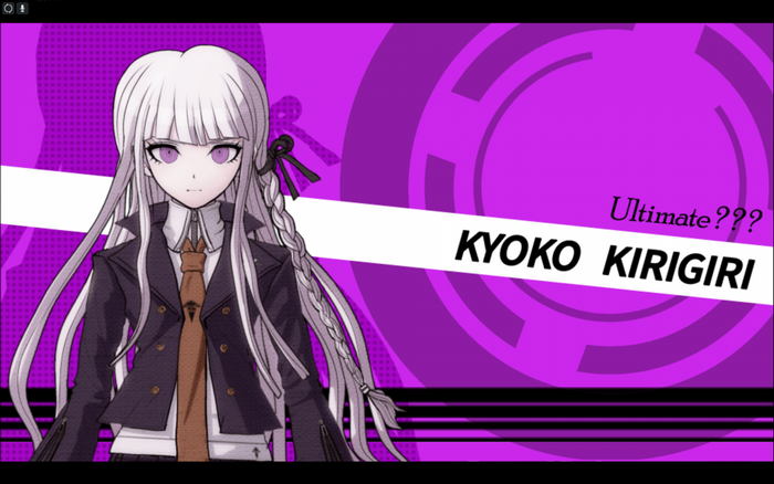 Kyoko Kirigiri from Danganronpa