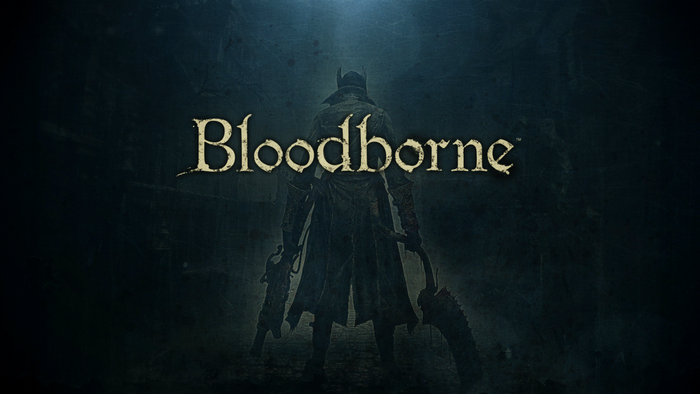 Bloodborne video game title screen