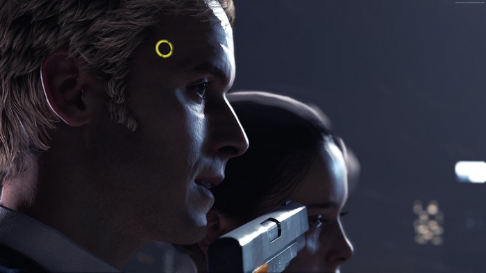 Connor and Kara from Detroit: Become Human