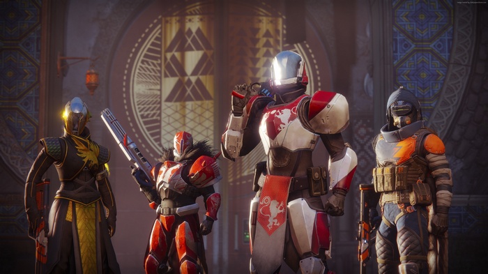 Guardians from Destiny 2 at E3 2017