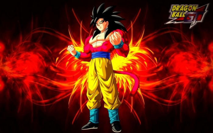 Son Goku Super Saiyan 4 from Dragon Ball GT