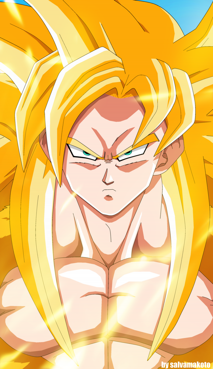 Son Goku Super Saiyan 3 from Dragon Ball Z