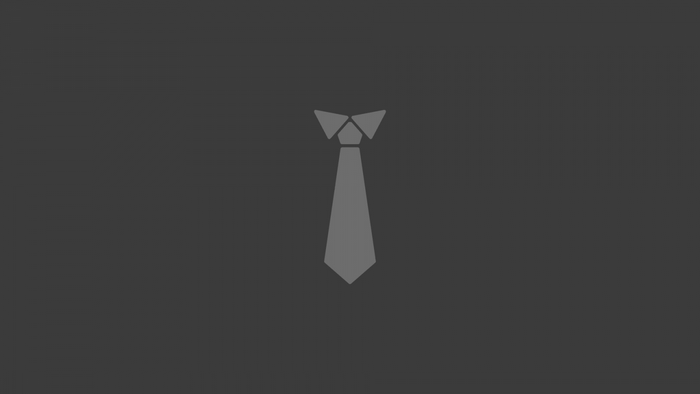 Minimalist tie logo