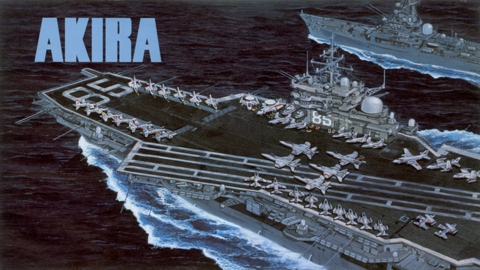 Akira Aircraft Carrier and Battleship