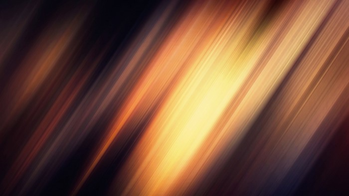 Abstract light streaks with warm colors