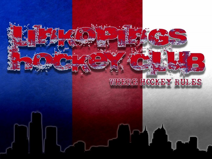 Linkopings Hockey Club logo with text