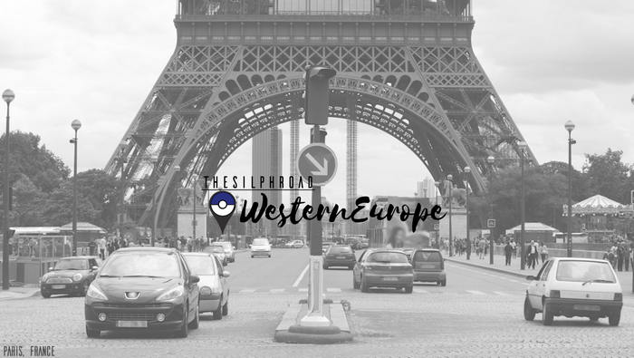 The Silph Road Western Europe Paris France Eiffel Tower