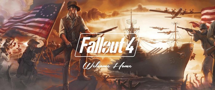 Fallout 4 Welcome Home promotional art