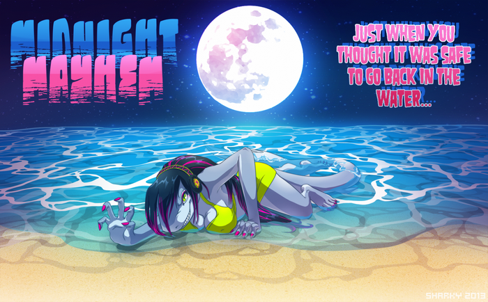 Midnight Mayhem Shark Character
