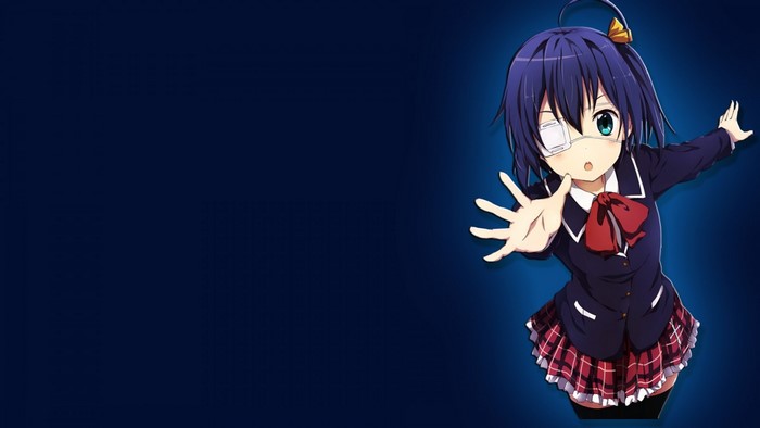 Rikka Takanashi from Chuunibyou demo Koi ga Shitai! anime illustration