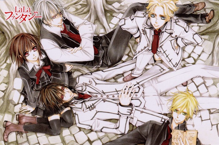 Vampire Knight characters illustration