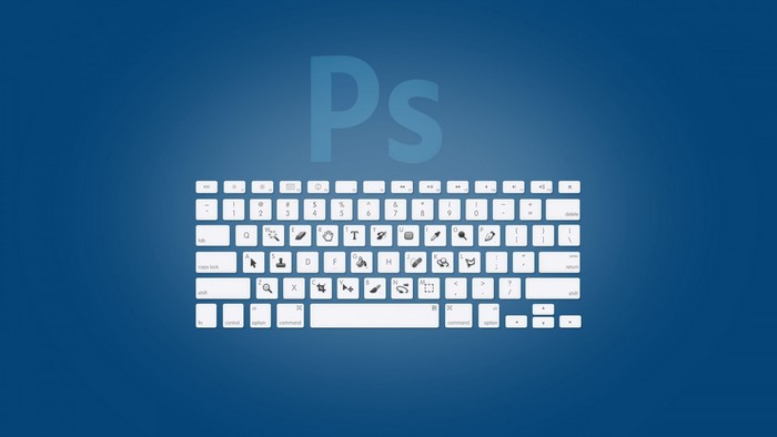 Photoshop keyboard shortcuts illustration