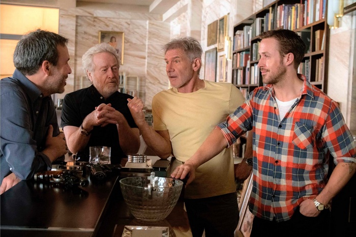 Harrison Ford and Ryan Gosling from Blade Runner 2049