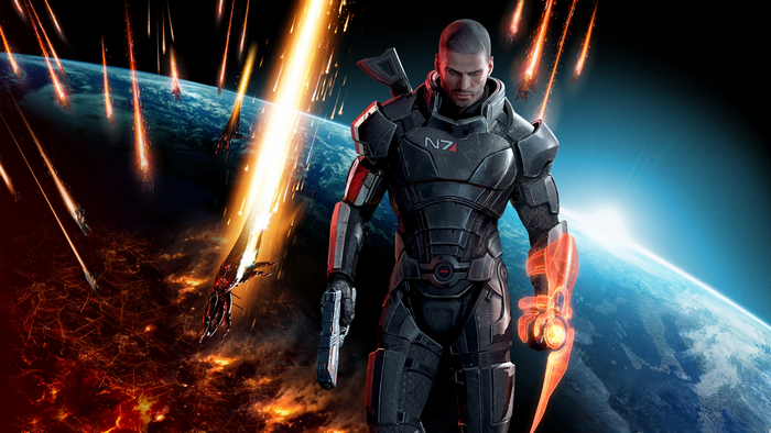Commander Shepard from Mass Effect 3