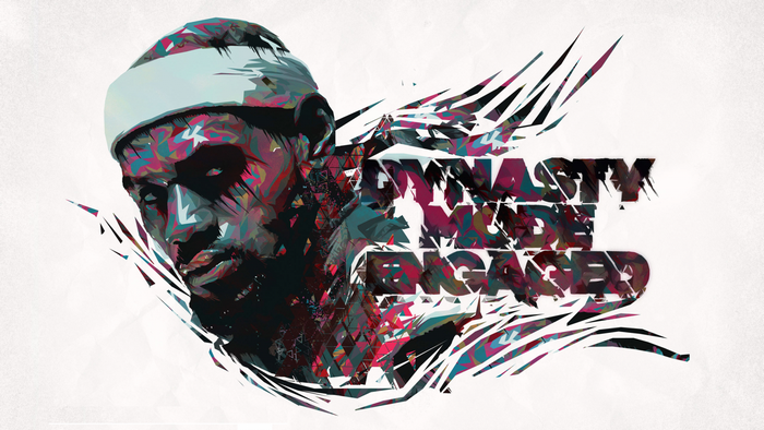 LeBron James abstract illustration