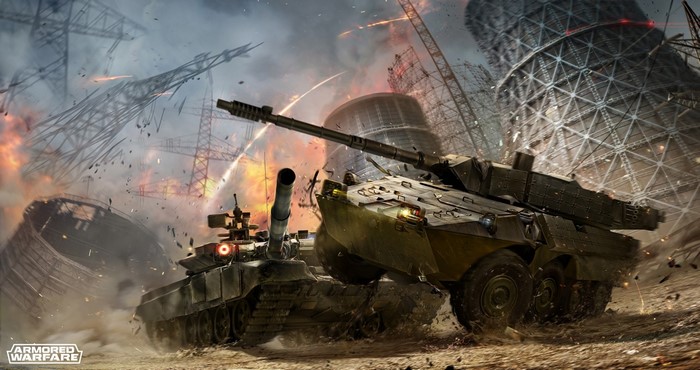 Armored Warfare: T-90 and Centauro B1 tanks in combat